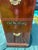 Wood Antique Nautical Painted Campaign Chest For Sale - Image 7 of 12