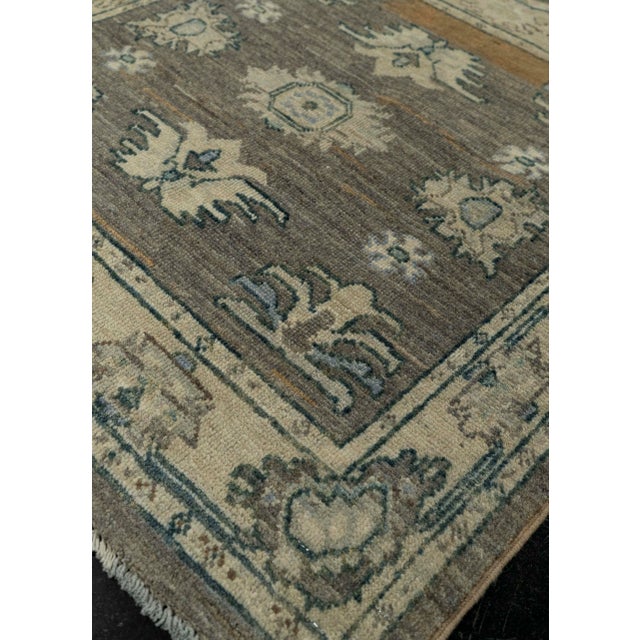 Textile Oushak Square Rug 3' x 3' #21352 For Sale - Image 7 of 8