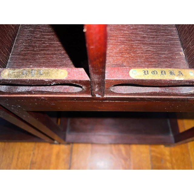 1960s Personal Mini Bar Storage Cabinet For Sale - Image 12 of 12