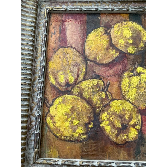 Mid 20th Century Vintage Framed Still Life Painting For Sale - Image 5 of 12