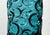 Mid-Century Modern Space Age Blue Bubble Glass Vase by Wilhelm Braun-Feldweg for Hirschberg, Germany, 1960s For Sale - Image 6 of 16