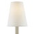 Currey & Company Off-White Fine Grasscloth Tapered Chandelier Shade For Sale In Atlanta - Image 6 of 6