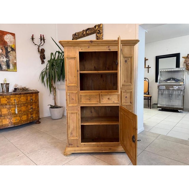 Biedermeier Farmhouse Kitchen Cupboard, 1960s For Sale - Image 11 of 12