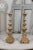Early 19th Century French Rococo Style Carved and Painted Candlesticks - A Pair For Sale - Image 9 of 12