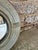 Ceramic Vintage Small Ceramic Round Wall Mirror For Sale - Image 7 of 9