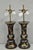 Louis Baldinger & Sons Contemporary Black & Gold Painted Table Lamps - A Pair For Sale - Image 12 of 12