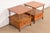 Heritage-Henredon Heritage Henredon Mid-Century Modern Sculpted Walnut Nightstands, Pair For Sale - Image 4 of 16
