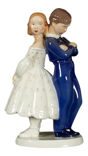 Danish Porcelain Figurine by Claire Weiss for Bing & Grondahl, 1970s
