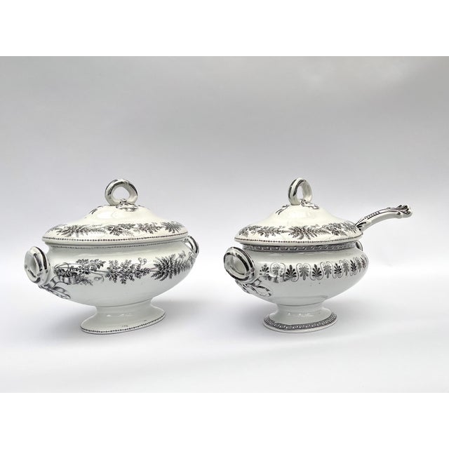 Victorian English Ironstone Alhambra Pattern Tureen Set, 1880, Set of 3 For Sale - Image 13 of 13