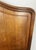 Antique French Style Double Bed Frame with Carved Walnut Headboard For Sale - Image 11 of 18