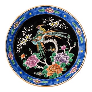 Vintage Chinese Family Noire Porcelain For Sale