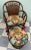Late 20th Century Rattan Chair in Designer Fabric For Sale - Image 11 of 13