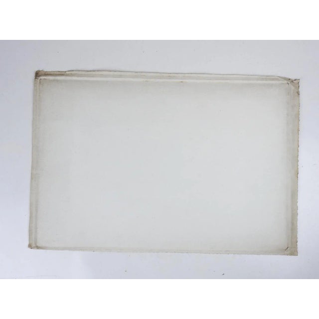 Late 19th Century French Plein Air Lakeside Landscape Watercolor Painting For Sale - Image 4 of 4