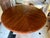 1990s Town & Country 60" Diameter Centre Table by Century Furniture With 22" Lazy Susan 1990s For Sale - Image 5 of 12