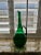 Glass 1970's Blenko Decanter Hand Blown Glass - Winslow Anderson - Scarce Chianti Green For Sale - Image 7 of 12