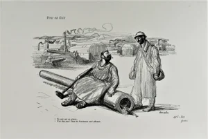 Jean Louis Forain, Pour en Finir, Circa 1918