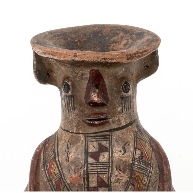 Ceramic Pre-Columbian Pottery Vessels, 2 For Sale - Image 7 of 11