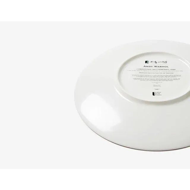 Andy Warhol Vintage Andy Warhol Camouflage Self-Portrait Plate For Sale - Image 4 of 5