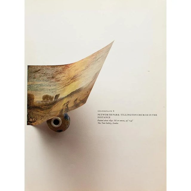 Turner 1960 After Joseph Turner "Petworth Park" Vintage First Limited Edition Print For Sale - Image 4 of 8