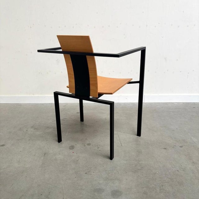 Wood Trix Dining Chairs from KFF, 1980s, Set of 6 For Sale - Image 7 of 16