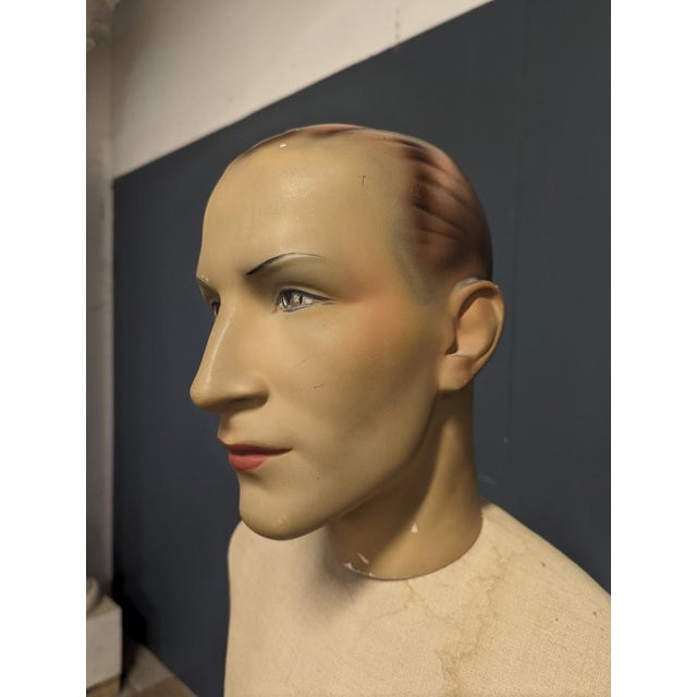 Vintage Male Display Mannequin For Sale - Image 4 of 7