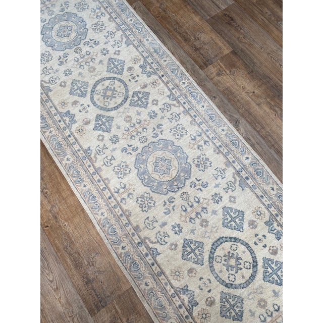1990s Bellwether Vintage Khotan Runner For Sale - Image 5 of 6