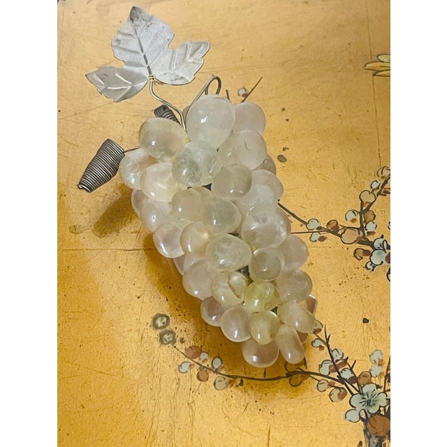 Vintage Quartz Grape Vine Cluster For Sale - Image 4 of 4