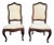 Pair of 19th Century Louis XV Style Walnut Side Chairs For Sale