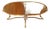 1980s Steel & Brass Glass Top Coffee Cocktail Table Attributed to Labarge For Sale