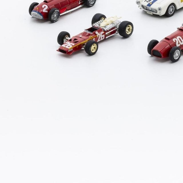 Miniature Ferrari Cars, Set of 8 For Sale - Image 3 of 6