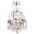 Mid 19th Century Italian Crystal and Bronze Six-Light Chandelier with Obelisk and Pendeloques For Sale - Image 11 of 11