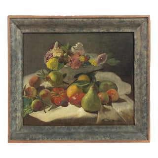 Francisco José De Resende, Still Life, 19th Century, Oil on Canvas For Sale