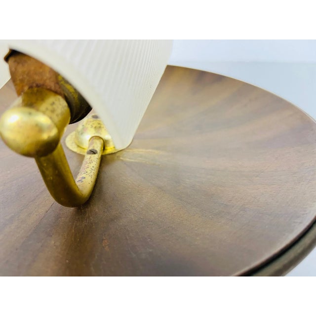 Mid-Century Teak and Plexi Glass Wall Lamp in the Style of Stilnovo, Italy For Sale - Image 6 of 10