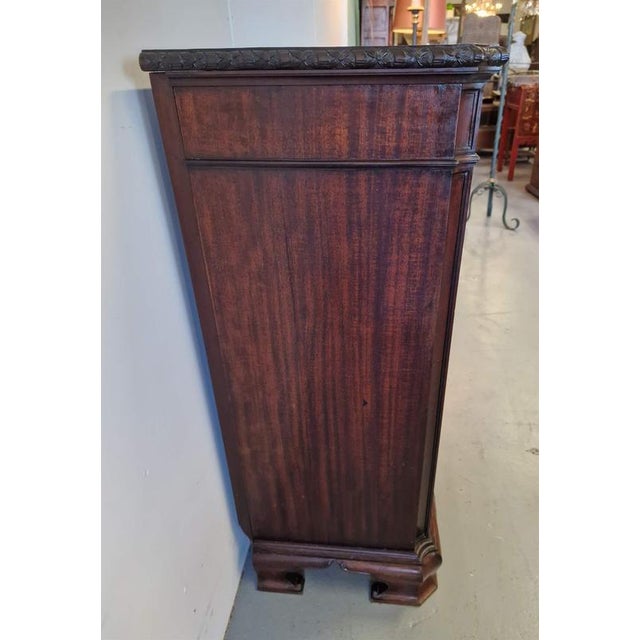 Wood Bookcase in Mahogany, 1920s For Sale - Image 7 of 11