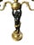 Vintage Antique Bronze Louis Xv Candelabra, Set of 2 For Sale - Image 9 of 13