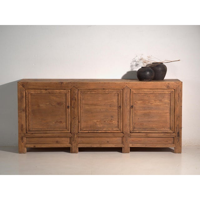 Brown Wooden Sideboard, 1900s For Sale - Image 11 of 13