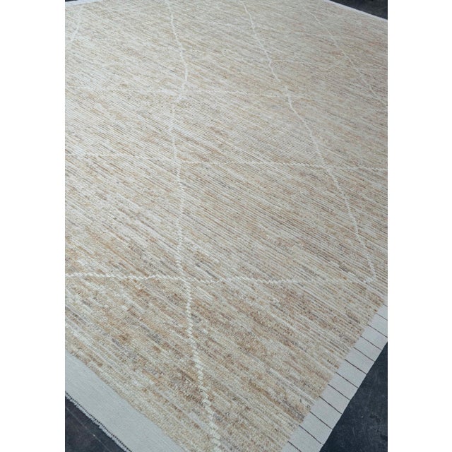 Brown Turkish Tulu Handmade Rug 11'11" x 16'10" #20307 For Sale - Image 8 of 8