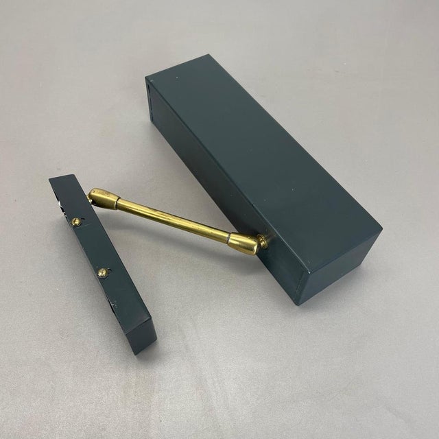 Modern Brass and Metal Adjustable Wall Light, 1950s For Sale - Image 13 of 18