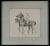Joan Albert, Horse, 1980, Pencil on Paper For Sale - Image 4 of 7