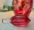 Glass Vintage Nachtmann Cranberry Red Decanter & Stopper For Sale - Image 7 of 7