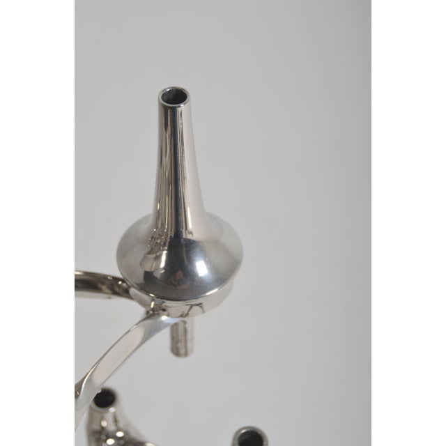 Footed Candlesticks by Hans Nagel for BMF, 1974, Set of 21 For Sale - Image 4 of 13