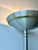 Vintage Postmodern Brushed Aluminum and Brass Torchiere Floor Lamp For Sale In Milwaukee - Image 6 of 12
