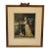 Antique Traditional Mezzotint Engraving "Lady Muster" Framed Art For Sale