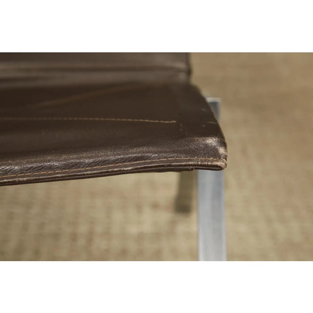 Early Production 'Pk-22' Lounge Chair by Poul Kjærholm for Ekc, Double-Signed For Sale - Image 10 of 18