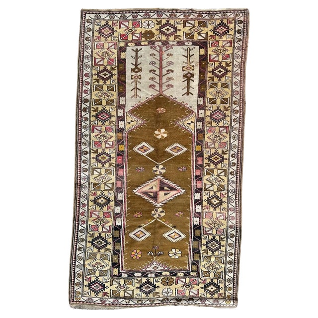 Vintage Turkish Anatolian Rug, 1960s For Sale