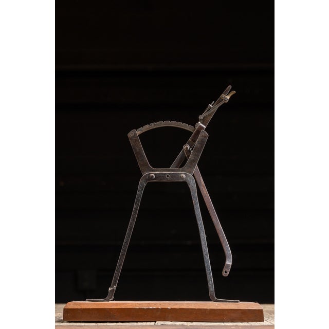 Industrial Early Engine Throttle Lever Salesman Sample Display For Sale - Image 3 of 6