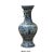 2010s Chinese Blue White Porcelain Precise House Yard Scenery Vase For Sale - Image 5 of 7