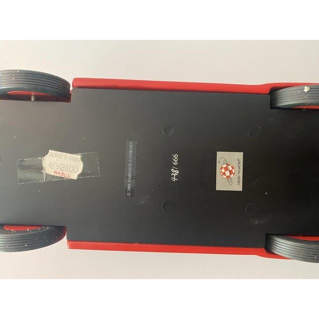 Red ARJ01 Blake & Mortimer Olrik Model Car by Michel Aroutcheff, 2005 For Sale - Image 8 of 17