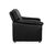 Atlanta Armchair in Black Leather from Lauuser For Sale - Image 9 of 12