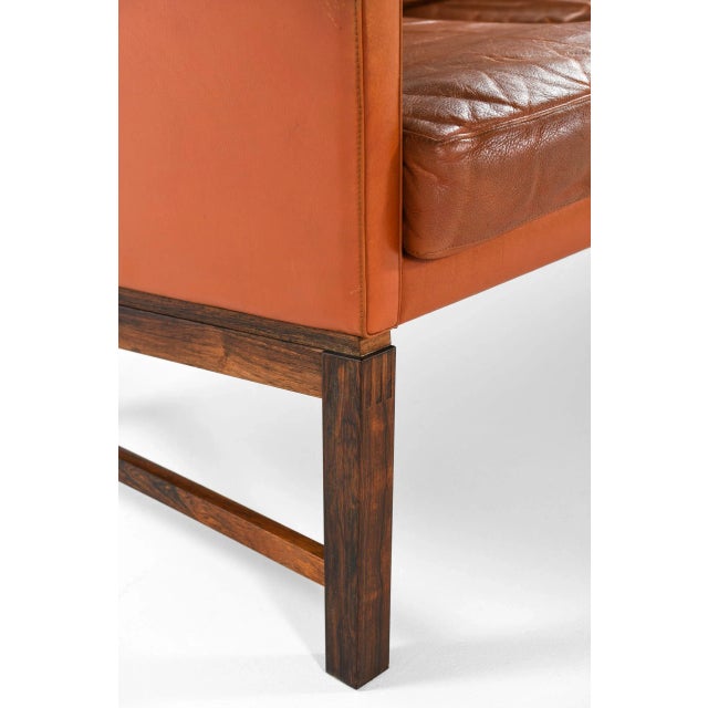 Sofa by Kai Lyngfeldt Larsen for Søborg Furniture, Denmark For Sale - Image 3 of 10